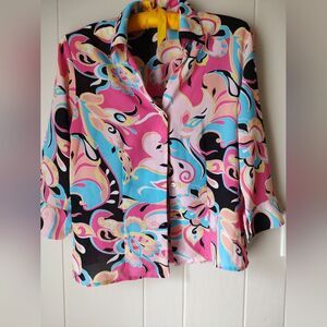 Violet &Claire Women's colorful blouse.  Size small.